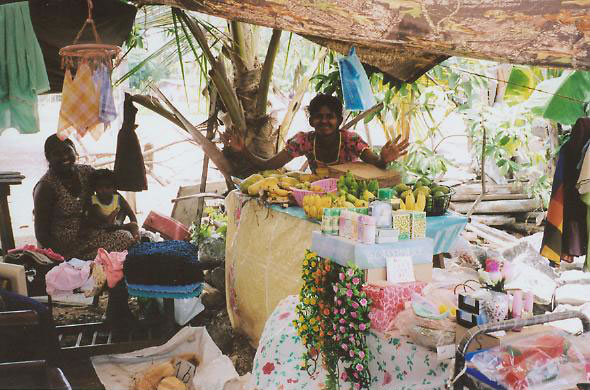 Vesak market in
      Samarakoon Watta